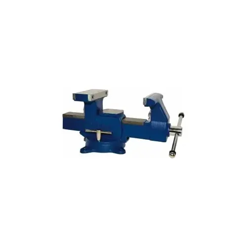 Gibraltar MRBV65D2-OLD Bench & Pipe Combination Vise: 6.5" Jaw Width, 7" Jaw Opening, 4" Throat Depth