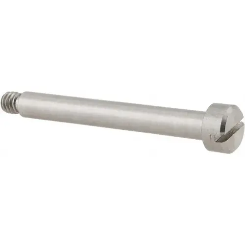 MSC SCS312-22 Precision Shoulder Screw: 3/16" Shoulder Dia, 1-1/2" Shoulder Length, #8-32, 0.188" Thread Length, 303 Stainless Steel, Slotted