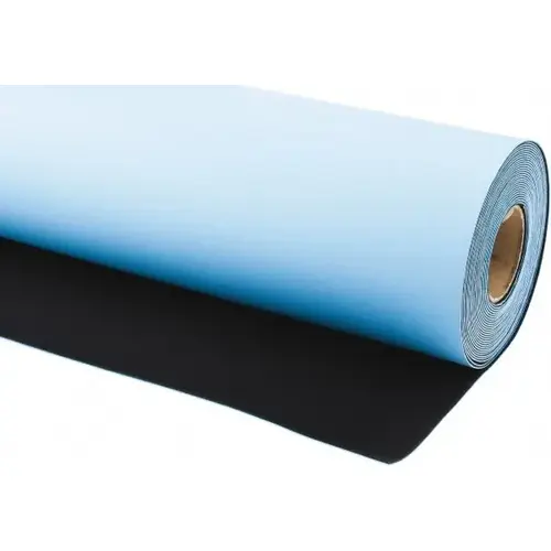 PRO-SAFE PS-3040LBUR Anti-Static Table Mat Roll: Rubber, 40 ft OAL, 2.5 ft OAW, 0.08" Thick