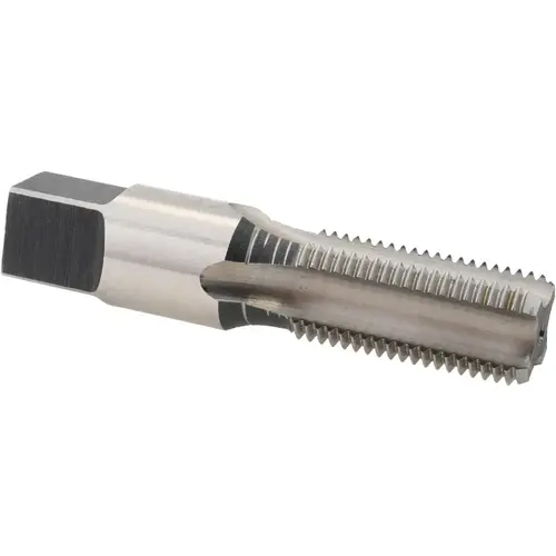 Reiff & Nestor 47053 1/4-19 G(BSP) Bottoming Bright High Speed Steel 4-Flute British Standard Pipe Tap