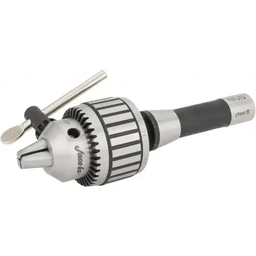 Jacobs 3005088 Drill Chuck: 1/2" Capacity, Tapered Mount, JT3