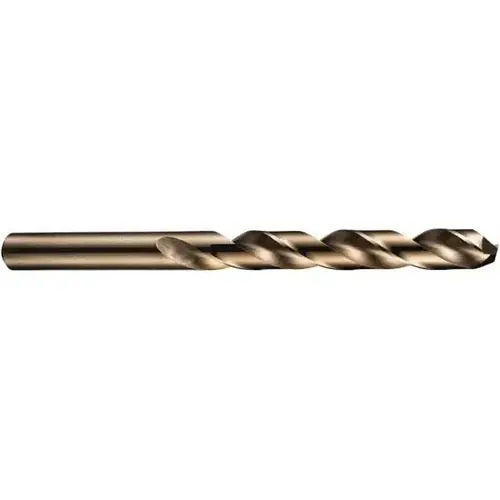 Dormer Pramet 5971038 Jobber Drill: 3.30 mm Dia, 135 deg Point, Cobalt Bright/Uncoated
