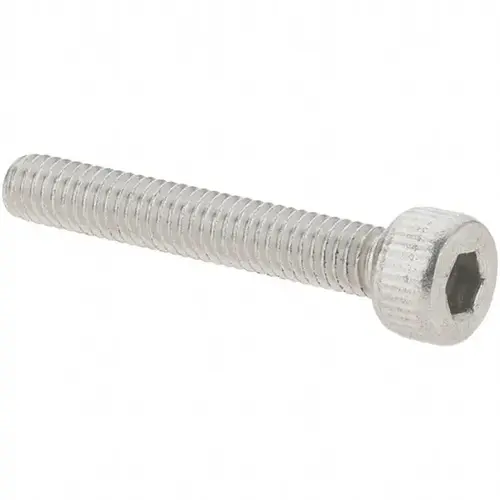 Socket Cap Screw: M4 x 0.7, 25 mm Length Under Head, Socket Cap Head, Hex Socket Drive, Stainless Steel - pack of 50