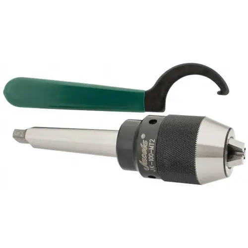 Jacobs 31407 Drill Chuck: 25/64" Capacity, Integral Shank Mount, 2MT