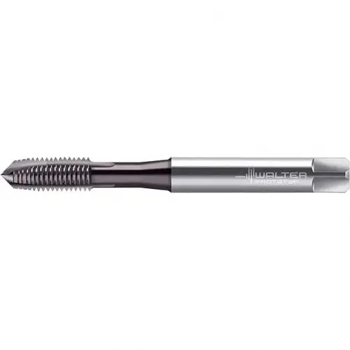 Walter-Prototyp 6432602 Spiral Point Tap: 3/8-16, UNC, 3 Flutes, Plug, 2B, Powdered Metal, Hardlube Finish