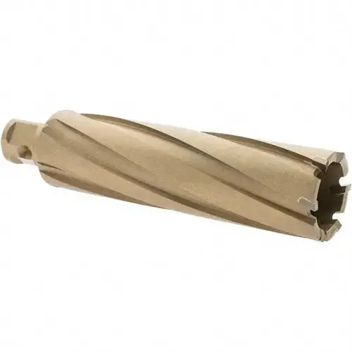 Hougen 4-18240 Annular Cutter: 1-1/4" Dia, 4" Depth of Cut, Carbide Tipped Oxide