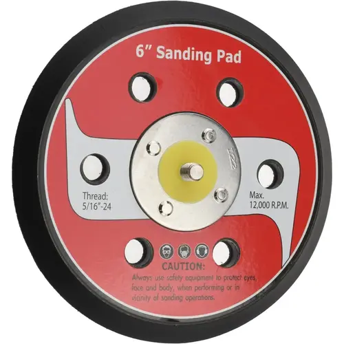 Disc Backing Pad: Hook & Loop