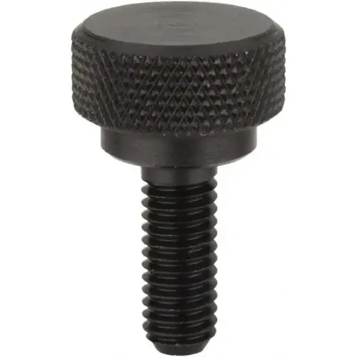 Morton Machine Works 3409 C-12L14 Steel Thumb Screw: 1/4-20, Knurled Head