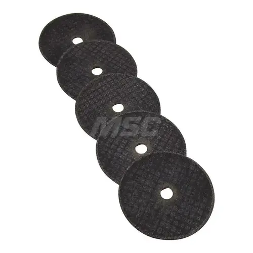 Ingersoll-Rand 9520 Cut-Off Wheel: Type 1, 3" Dia, 1/16" Thick, 3/8" Hole, Fiber