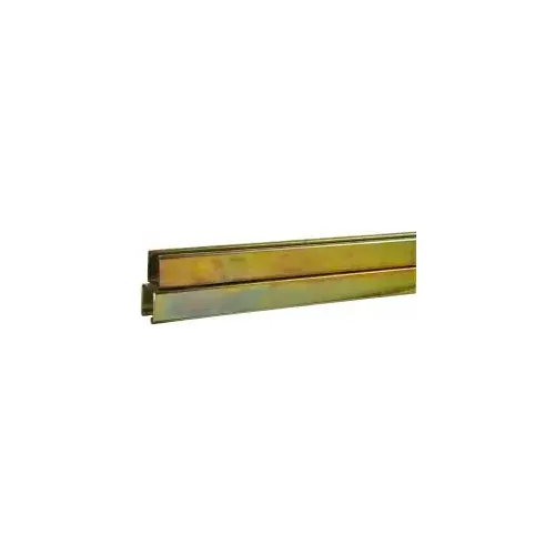 Cooper B-Line 78101184162 10 ft Long x 1-5/8" Wide x 3-1/4" High, 12 Gauge, Carbon Steel, Half Slot Framing Channel & Strut