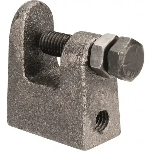 Cooper B-Line 78101170539 Top Clamp: 1/8 to 3/4" Flange Thickness, 2" Flange Width, 3/8" Rod