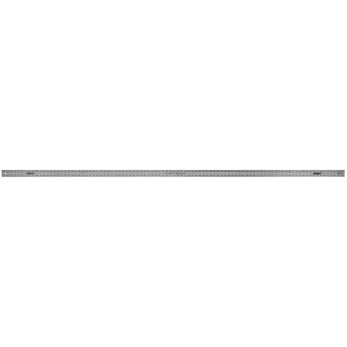 JOHNSON LEVEL & TOOL J96 Steel Rule: 96" OAL, English Graduation Anodized