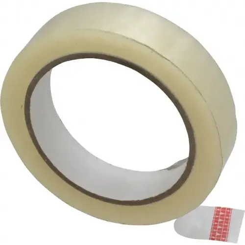 Nifty Products T601 1inch-XCP6 Packing Tape: 1" Wide, Clear, Acrylic Adhesive - pack of 6