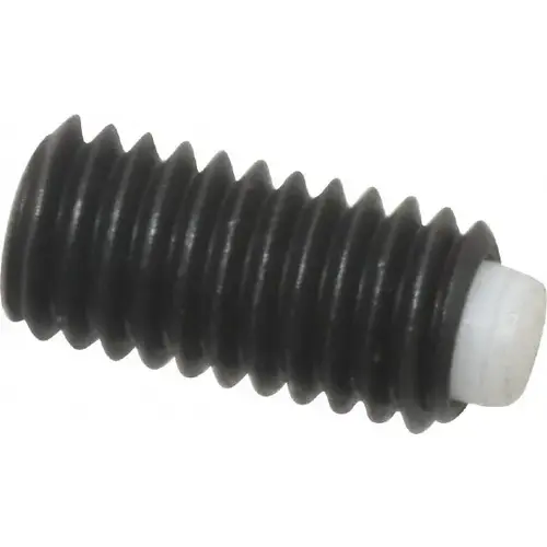 J.W. Winco 913.3-M6-12-KU Set Screw: M6 x 1.00 x 12 mm, Soft Tip Point, Steel, Grade 5.8