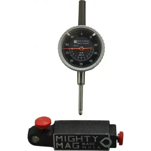 TESA Brown & Sharpe BNS99987B Dial Indicator & Base Kit: 0-100 Dial Reading