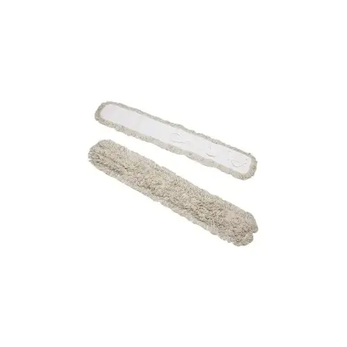 AbilityOne 7.92001E+12 Dust Mop Head & Pad :5X48" NATRL COTTON DUSTMOP HEAD