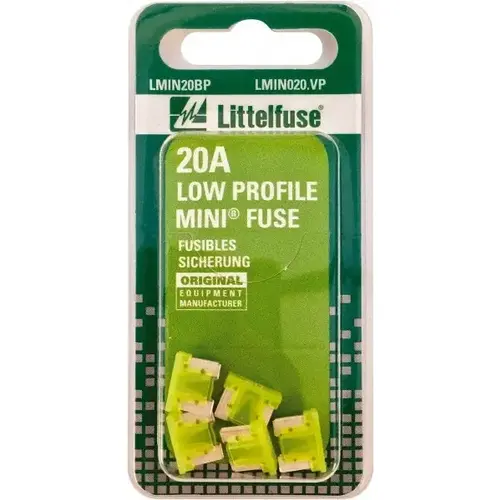 Littelfuse, Inc LMIN020.V 20 Amp, Automotive Fuse