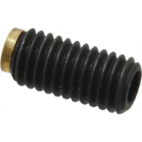 J.W. Winco 913.3-M8-16-MS Set Screw: M8 x 1.25 x 16 mm, Soft Tip Point, Steel, Grade 5.8