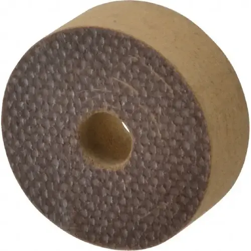 Cratex 40326 Surface Grinding Wheel: 1" Dia, 3/8" Thick, 1/4" Hole, 54 Grit
