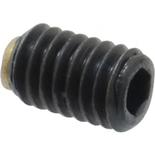 J.W. Winco 913.3-M4-6-MS Set Screw: M4 x 0.70 x 6 mm, Soft Tip Point, Steel, Grade 5.8