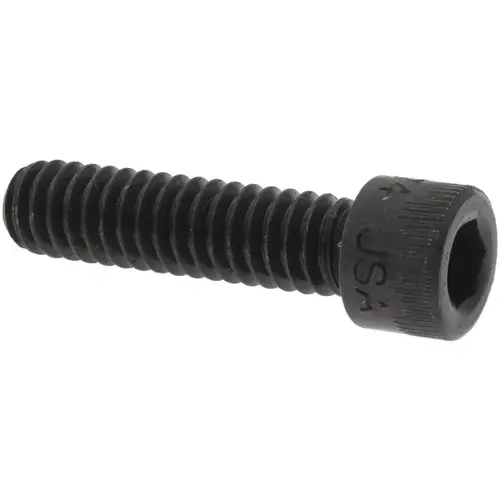 MSC 25C100KCS Socket Cap Screw: 1/4-20, 1" Length Under Head, Socket Cap Head, Hex Socket Drive, Alloy Steel, Black Oxide Finish