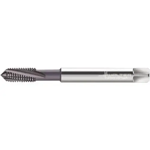Walter-Prototyp 5344190 Spiral Flute Tap: 5/16-24 UNJF, 3 Flutes, Modified Bottoming, 3B Class of Fit, Powdered Metal, AlCrN Coated