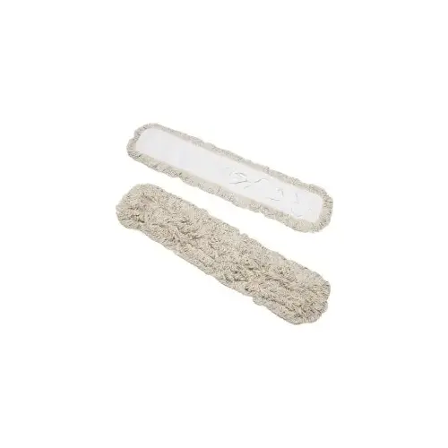AbilityOne 7.92001E+12-XCP12 Dust Mop Head & Pad :5X36" NATRL COTTON DUSTMOP HEAD - pack of 12
