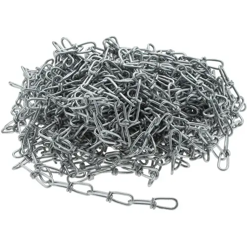 Peerless Chain 8610178 Links; Shape: Oblong ; Application: Swing sets, animal chains, all purpose chain ; Work Load Limit: 255 ; Inside Length: 2.2110 ; Chain Size: 2 ; Inside Width: 0.3880
