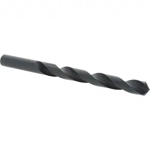 Import 22376 Jobber Drill: 27/64" Dia, 118 deg Point, High Speed Steel Oxide