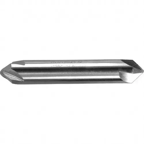Melin Tool 18773 Countersink: 1/2" Head Dia, 82 degree Included Angle, 4 Flutes, High Speed Steel, Right Hand Cut