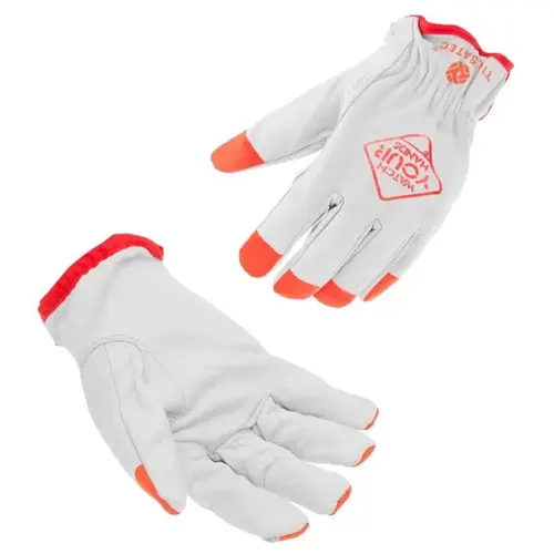 Tilsatec TTP230CRFR-080 Cut, Puncture & Abrasive-Resistant Gloves: Size M, ANSI Cut A6, ANSI Puncture 4, Leather