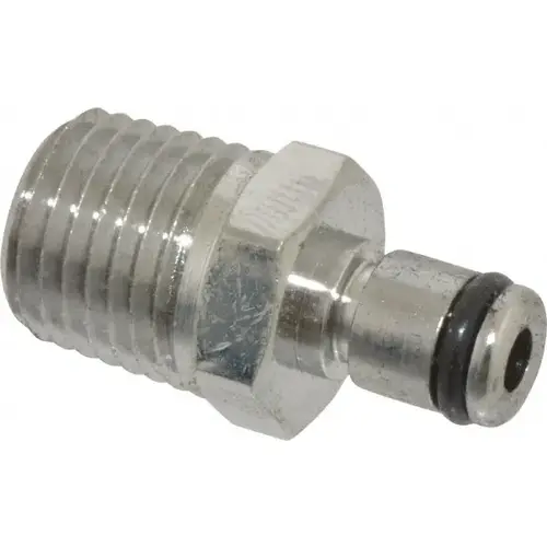 CPC Colder Products MC2404 Push-To-Connect Tube to Male & Tube to Male NPT Tube Fitting: Coupling Insert, Straight, 1/4" Thread