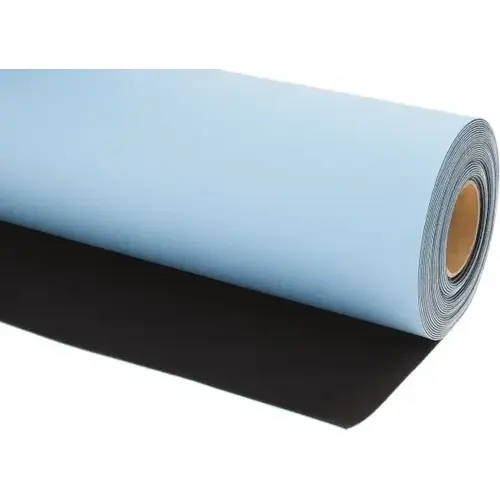 PRO-SAFE PS-2440LBUR Anti-Static Table Mat Roll: Rubber, 40 ft OAL, 2 ft OAW, 0.08" Thick