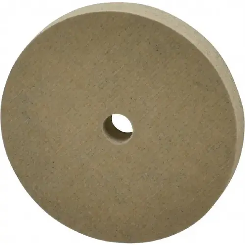 Cratex 40028 Surface Grinding Wheel: 2" Dia, 1/4" Thick, 1/4" Hole, 80 Grit