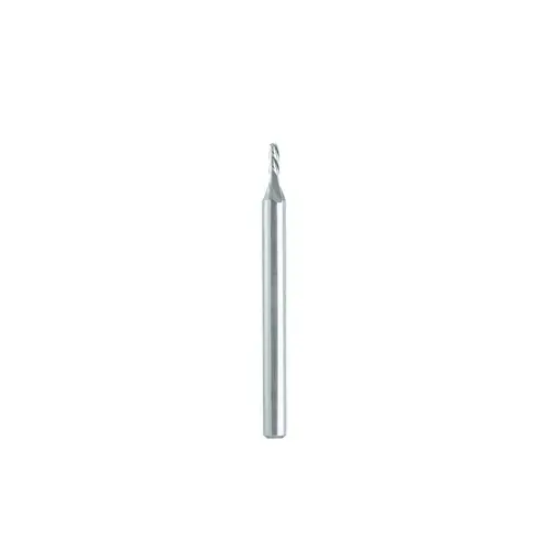 Seco 17002681 Ball End Mill: 0.0200" Dia, 0.0600" LOC, 4 Flute, Solid Carbide Bright/Uncoated