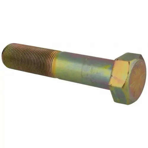 Made in North America 12696CH8O Hex Head Cap Screw: 1-1/4 - 12 x 6", Grade 8 Steel, Zinc Yellow Dichromate Finish