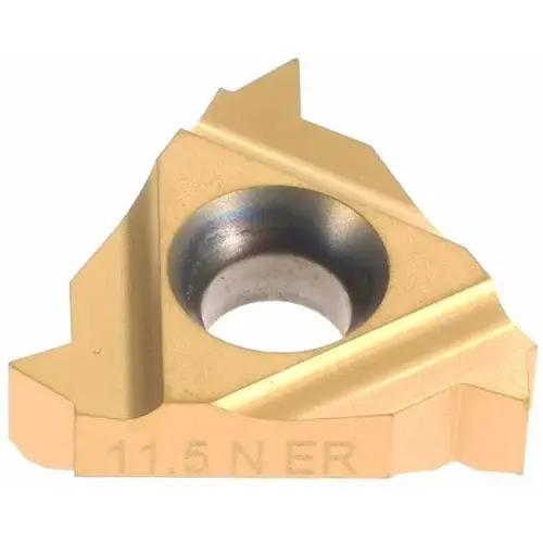 Hertel H08715161 Laydown Threading Insert: 16ER11.5NPT HG630TR, Solid Carbide TiC