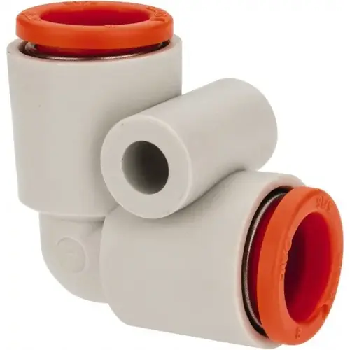 SMC PNEUMATICS KQ2L09-00A Push-to-Connect Tube Fitting: Union, 5/16" OD