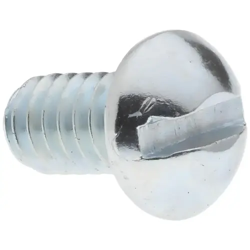 Value Collection 1206MSR Machine Screw: #12-24 x 3/8" Length Under Head, Round Head, Slotted