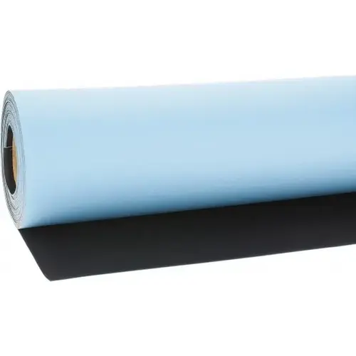 PRO-SAFE PS-3040XLBUR Anti-Static Table Mat Roll: Rubber, 40 ft OAL, 2.5 ft OAW, 0.08" Thick