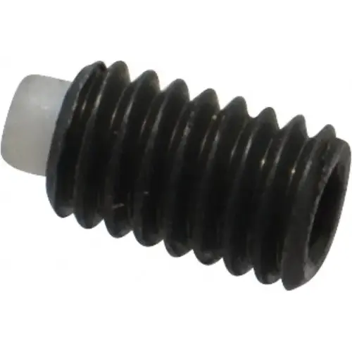 J.W. Winco 913.3-M4-6-KU Set Screw: M4 x 0.70 x 6 mm, Soft Tip Point, Steel, Grade 5.8