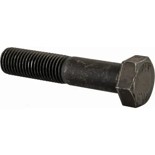 Hex Head Cap Screw: M20 x 2.50 x 100 mm, Grade 10.9 Steel, Black Oxide Finish