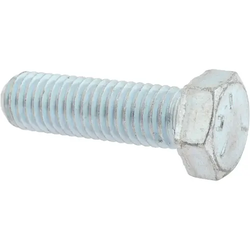 Hex Head Cap Screw: 1/2-13 x 1-3/4", Grade 5 Steel, Zinc-Plated