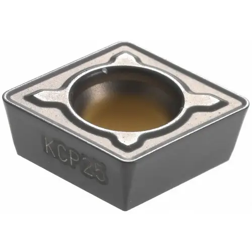 Turning Insert: CPMT3252MF KCP25, Solid Carbide - pack of 5
