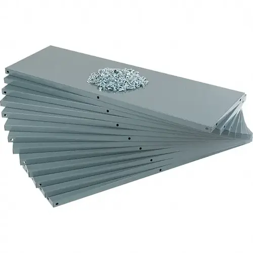 Bin Shelving Unit with Drawer: Use With Bins & Totes