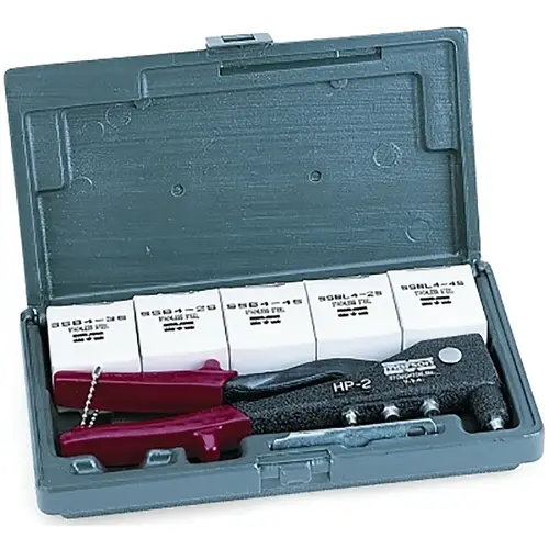 Marson M39001 200 KIT W/HP-2 & ASSORTED KLIK-FAST RIVETS W/CA