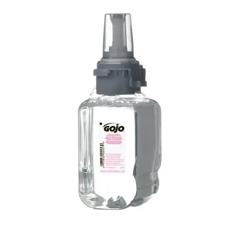 GOJO 8711-04 Clear and Mild Foam Handwash Refill, 700 mL, Bottle with Dispensing Valve, for ADX-7  Dispenser