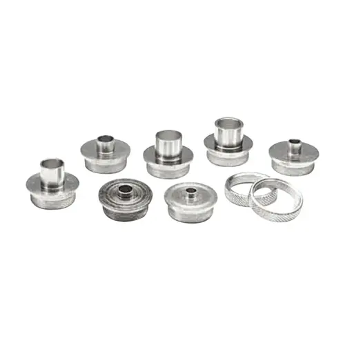 9-Pc Router Template Guide Set, Includes 2 Lock Nuts, 7 Template Guides, Storage Box