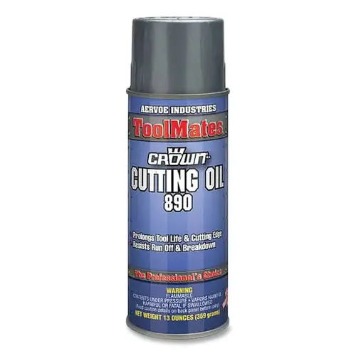 Aervoe 890 Cutting Oil (water based), 16 oz, Aerosol Can