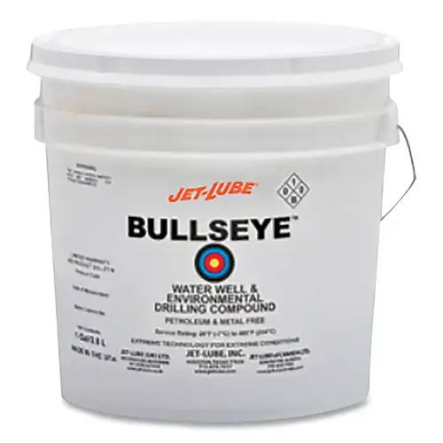 JET-LUBE 66823 Bullseye  Water Well and Environmental Drilling Compound, 1 gal, Yellow